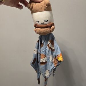 Cute S'mores Plush Blanket